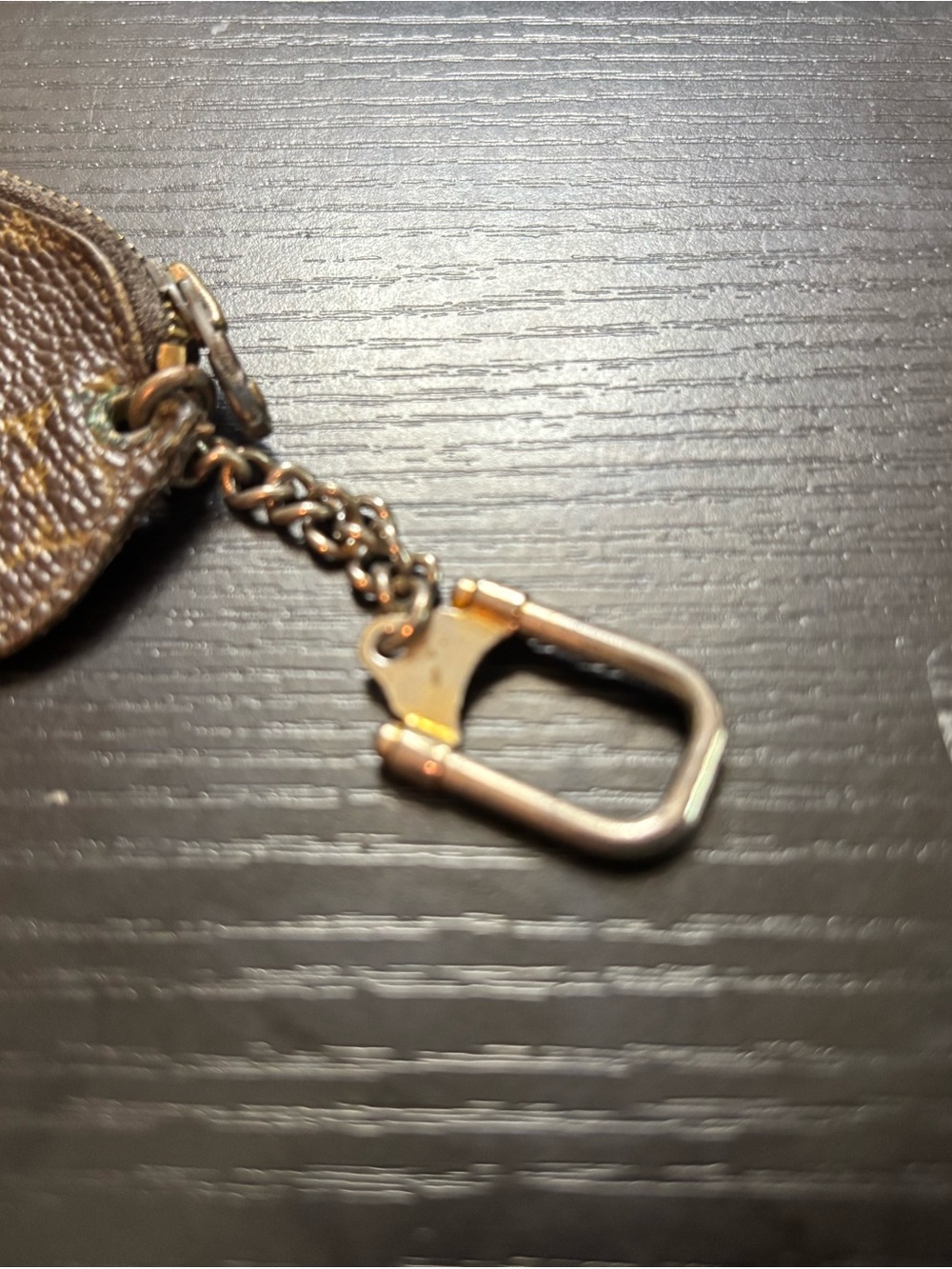 Rare Vintage Louis Vuitton Monogram Etui Crepia Coin & Key Pouch - Picture 7 of 10
